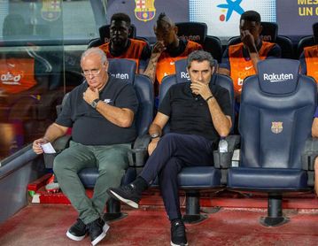 Valverde llegó a verlo crudo durante la primera parte. Valverde llegó a verlo crudo durante la primera parte.
