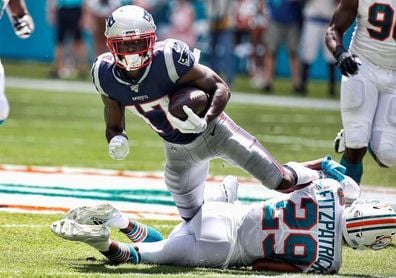 0-43. Antonio Brown brilla en su debut con los Patriots 0-43. Antonio Brown brilla en su debut con los Patriots