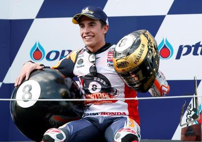Márquez logra su objetivo a la primera Márquez logra su objetivo a la primera