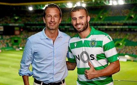 Jesé el día de su presentación con el Sporting. Jesé el día de su presentación con el Sporting.
