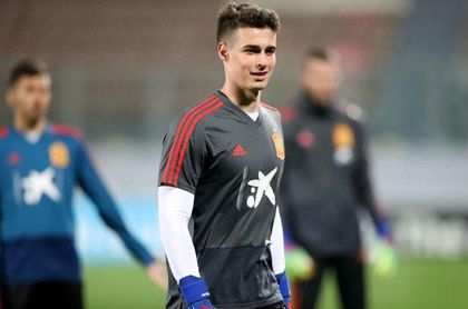 Kepa: "Siempre que el debate sea futbolístico es bueno" Kepa: "Siempre que el debate sea futbolístico es bueno"