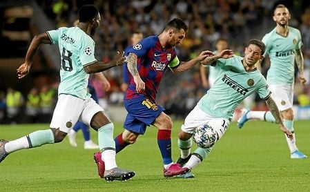 Imanol cree que Messi "no encajaría en la Real Sociedad" Imanol cree que Messi "no encajaría en la Real Sociedad"