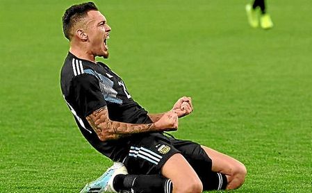 Ocampos la rompe con Argentina Ocampos la rompe con Argentina