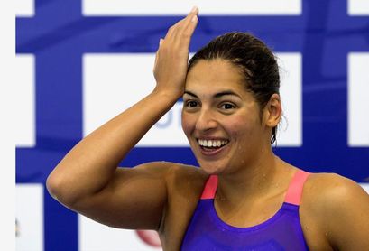 Michelle Alonso logra un nuevo bronce y queda a una centésima de su récord Michelle Alonso logra un nuevo bronce y queda a una centésima de su récord