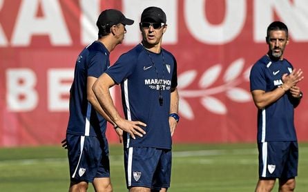 Lopetegui: "Es importante que Dabbur y De Jong hayan marcado" Lopetegui: "Es importante que Dabbur y De Jong hayan marcado"