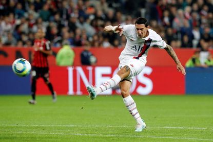 Di María da el triunfo al París Saint Germain en Niza Di María da el triunfo al París Saint Germain en Niza