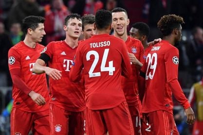 2-0. Lewandowski y Perisic llevan al Bayern a octavos 2-0. Lewandowski y Perisic llevan al Bayern a octavos