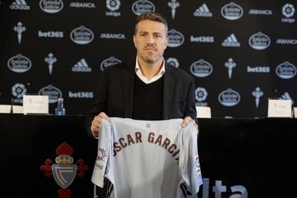 Óscar García, aventajado de Cruyff, en el Camp Nou para impartir doctrina Óscar García, aventajado de Cruyff, en el Camp Nou para impartir doctrina