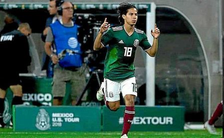 Lainez jugó el pasado verano el Mundial sub 20 y podría disputar los JJ.OO. en 2020. Lainez jugó el pasado verano el Mundial sub 20 y podría disputar los JJ.OO. en 2020.