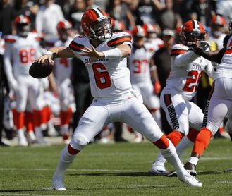 19-16. Mayfield detiene la racha perdedora de los Browns 19-16. Mayfield detiene la racha perdedora de los Browns