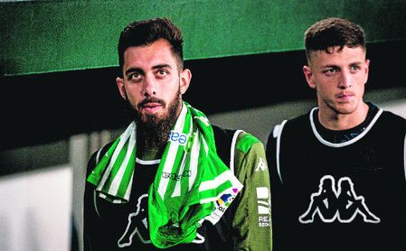 Borja Iglesias ha sido suplente en tres de los cuatro últimos partidos del Betis. Borja Iglesias ha sido suplente en tres de los cuatro últimos partidos del Betis.