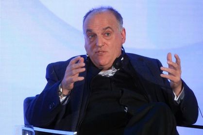 Tebas: "Un partido al año fuera de España es nuestro objetivo" Tebas: "Un partido al año fuera de España es nuestro objetivo"