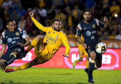2-4. América vence al campeón Tigres y accede a la semifinal del Apertura 2-4. América vence al campeón Tigres y accede a la semifinal del Apertura