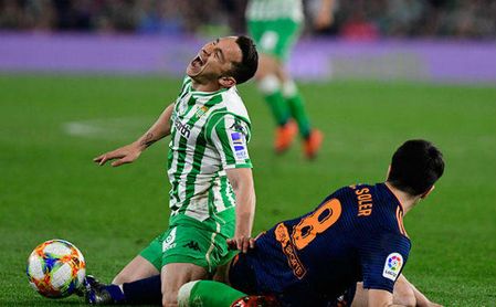 El Betis es el equipo más atizado por sus rivales El Betis es el equipo más atizado por sus rivales