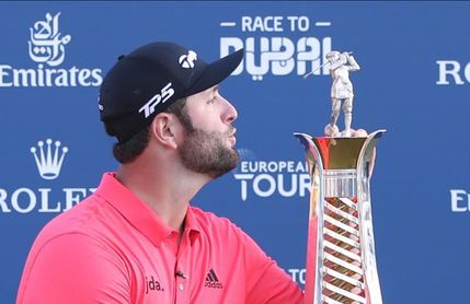 Jon Rahm 'Mejor Golfista del European Tour' 2019, tercer español en lograrlo Jon Rahm 'Mejor Golfista del European Tour' 2019, tercer español en lograrlo