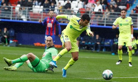 0-1. Un efectivo Getafe acerca al Eibar al abismo 0-1. Un efectivo Getafe acerca al Eibar al abismo