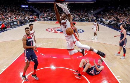 84-76. Adebayo y la defensa de los Heat asfixian a los campeones de la NBA 84-76. Adebayo y la defensa de los Heat asfixian a los campeones de la NBA