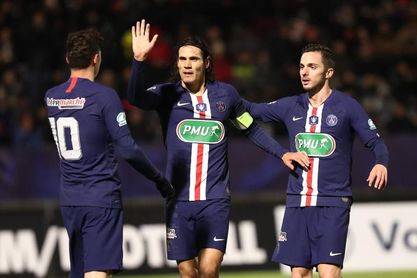 Pablo Sarabia y Cavani impulsan el festival del París Saint Germain Pablo Sarabia y Cavani impulsan el festival del París Saint Germain