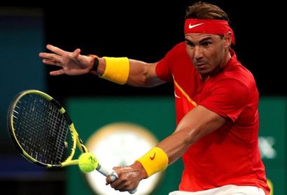Nadal abruma a Cuevas y España se sitúa más cerca de los cuartos de final Nadal abruma a Cuevas y España se sitúa más cerca de los cuartos de final