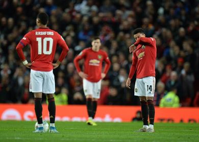 El Manchester City de Guardiola arrasa al United en la ida de la Copa El Manchester City de Guardiola arrasa al United en la ida de la Copa