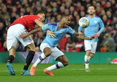 El Manchester City de Guardiola arrasa al United en la ida de la Copa El Manchester City de Guardiola arrasa al United en la ida de la Copa
