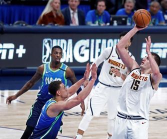 106-107. Jokic representa el ataque de los Nuggets 106-107. Jokic representa el ataque de los Nuggets