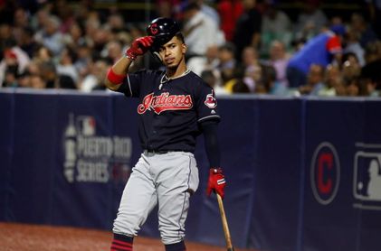 El boricua Francisco Lindor continúa esta temporada con los Indios El boricua Francisco Lindor continúa esta temporada con los Indios