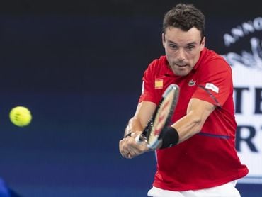 Bautista consigue el primer punto para España ante Bélgica en cuartos Bautista consigue el primer punto para España ante Bélgica en cuartos