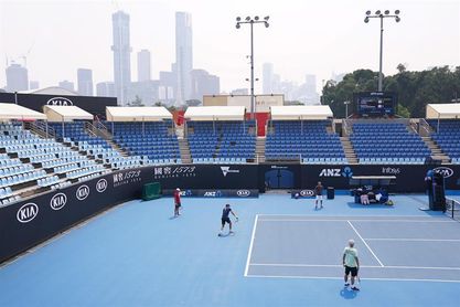 Inicio de la previa del Abierto de Australia se retrasa por la calidad del aire Inicio de la previa del Abierto de Australia se retrasa por la calidad del aire