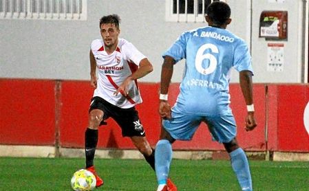 Imagen de un partido del Sevilla Atlético esta temporada. Imagen de un partido del Sevilla Atlético esta temporada.