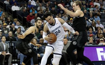 104-96. Brooks y los Grizzlies amplían su racha ganadora 104-96. Brooks y los Grizzlies amplían su racha ganadora