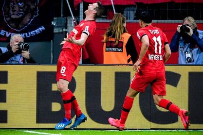 Resultado de imagen de leverkusen 4 dortmund 3