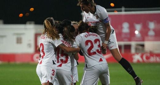 Las hispalenses eliminaron al Levante en octavos (3-0). Las hispalenses eliminaron al Levante en octavos (3-0).