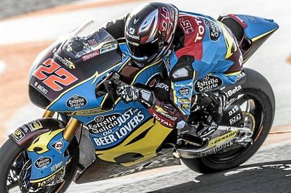 Sam Lowes sufre una lesión que le impedirá estar en el Test de Jerez. Sam Lowes sufre una lesión que le impedirá estar en el Test de Jerez.
