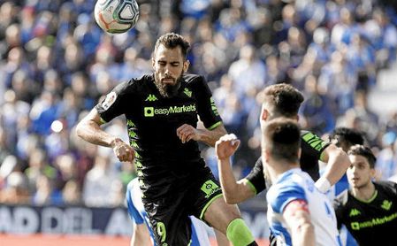 Borja Iglesias fue expulsado ante el Leganés. Borja Iglesias fue expulsado ante el Leganés.