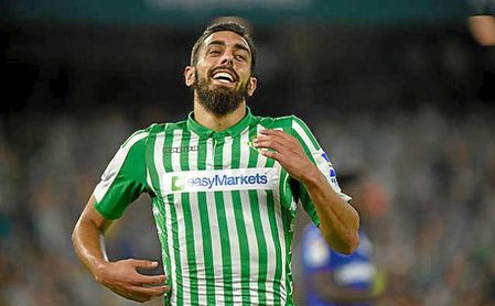 Borja Iglesias fue expulsado ante el Leganés. Borja Iglesias fue expulsado ante el Leganés.