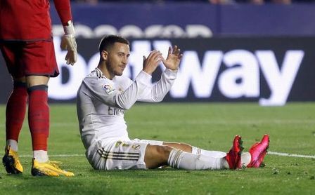 Hazard vuelve a lesionarse a las puertas del City y del clásico Hazard vuelve a lesionarse a las puertas del City y del clásico