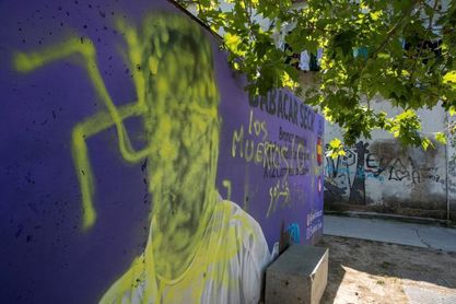 El karateca Babacar Seck denunciará las pintadas racistas en su contra El karateca Babacar Seck denunciará las pintadas racistas en su contra