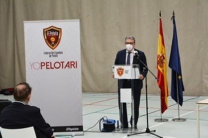 Julián García Angulo, reelegido como presidente de la Federación de Pelota Julián García Angulo, reelegido como presidente de la Federación de Pelota