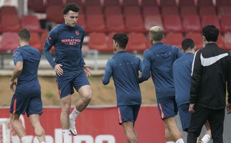 Idrissi ha trabajado con normalidad en la sesión de esta mañana. Idrissi ha trabajado con normalidad en la sesión de esta mañana.