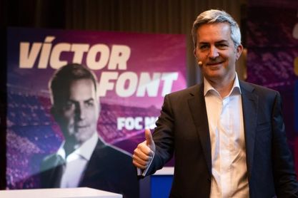 Víctor Font: el precandidato imperturbable Víctor Font: el precandidato imperturbable