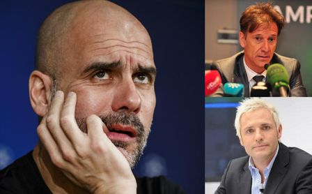 Guardiola se la devuelve al "gran Alfonso" y a Cañizares por el grupo de Whatsapp. Guardiola se la devuelve al "gran Alfonso" y a Cañizares por el grupo de Whatsapp.