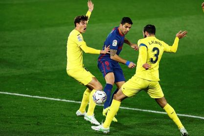 Al derbi con Luis Suárez Al derbi con Luis Suárez