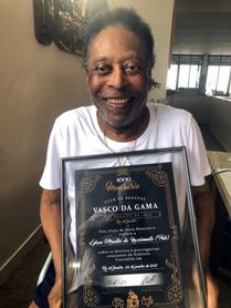 Pelé, nuevo socio honorífico del Vasco da Gama Pelé, nuevo socio honorífico del Vasco da Gama