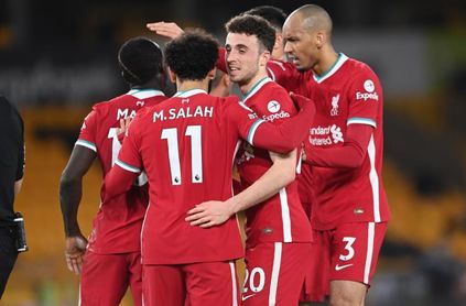 0-1. El Liverpool se reencuentra con la victoria 0-1. El Liverpool se reencuentra con la victoria