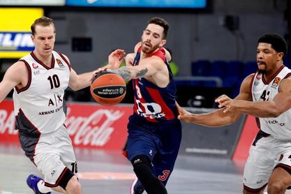 86-69. La defensa mantiene al Baskonia con vida en Europa 86-69. La defensa mantiene al Baskonia con vida en Europa