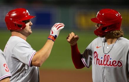 8-2. Ante los Mets, Realmuto y Bohm pegan jonrones de dos carreras para los Filis 8-2. Ante los Mets, Realmuto y Bohm pegan jonrones de dos carreras para los Filis