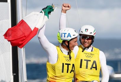 Italia se lleva el oro en Nacra 17; la plata Gran Bretaña y bronce Alemania Italia se lleva el oro en Nacra 17; la plata Gran Bretaña y bronce Alemania