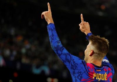 1-0. Piqué mantiene vivo al Barça en la Champions