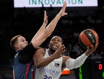 76-80. El Madrid se aferra a Yabusele para ganar en Múnich 76-80. El Madrid se aferra a Yabusele para ganar en Múnich